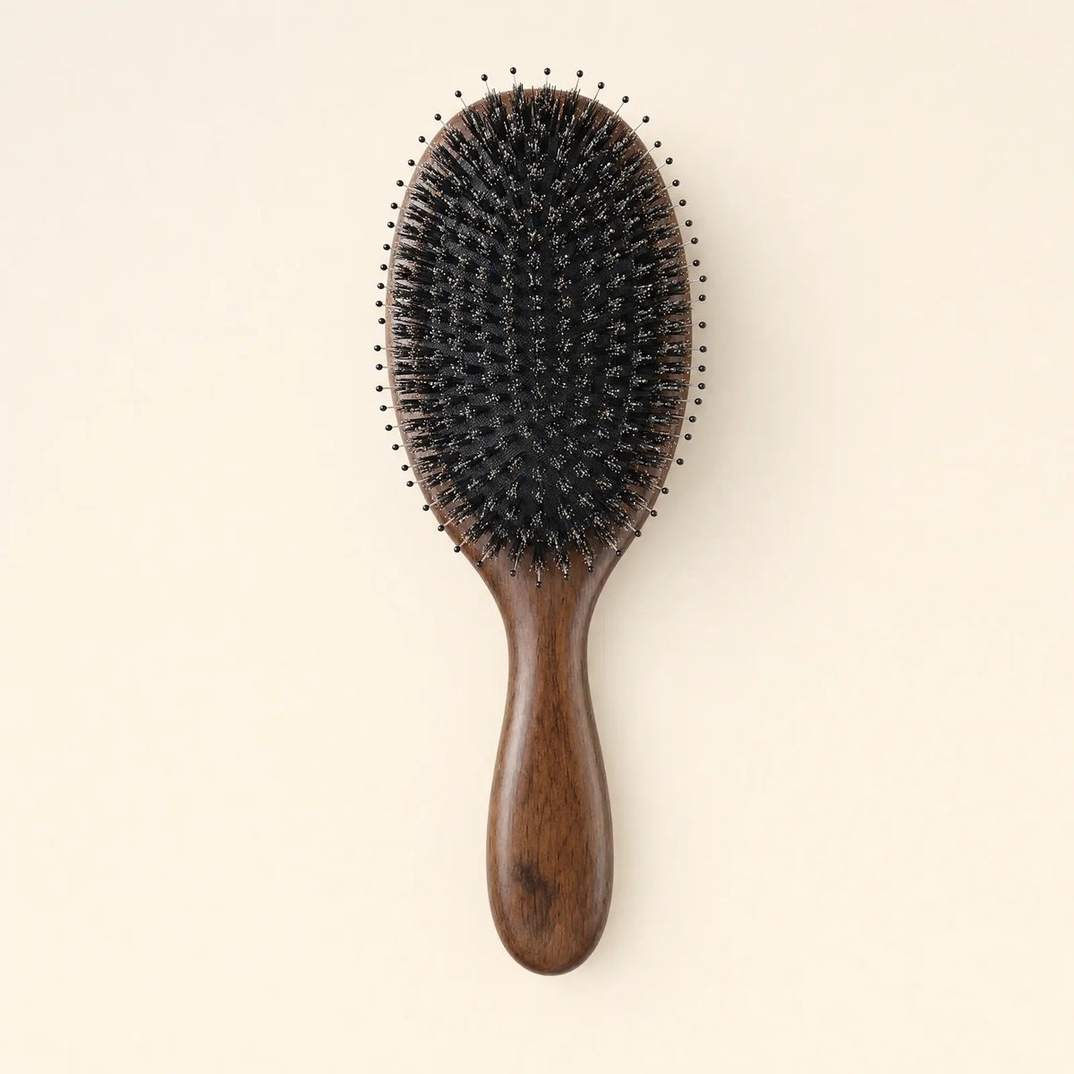 Kavira™ Day-Two Boar Bristle Brush – Fresh Roots That Last for Fine & Oily Hair